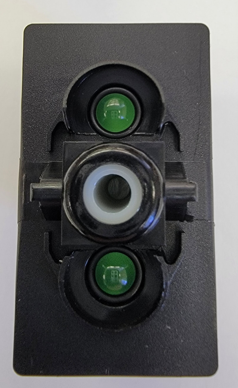 VLD2YHHB Carling V Series Double Pole Double Momentary Rocker Switch, 2 ...