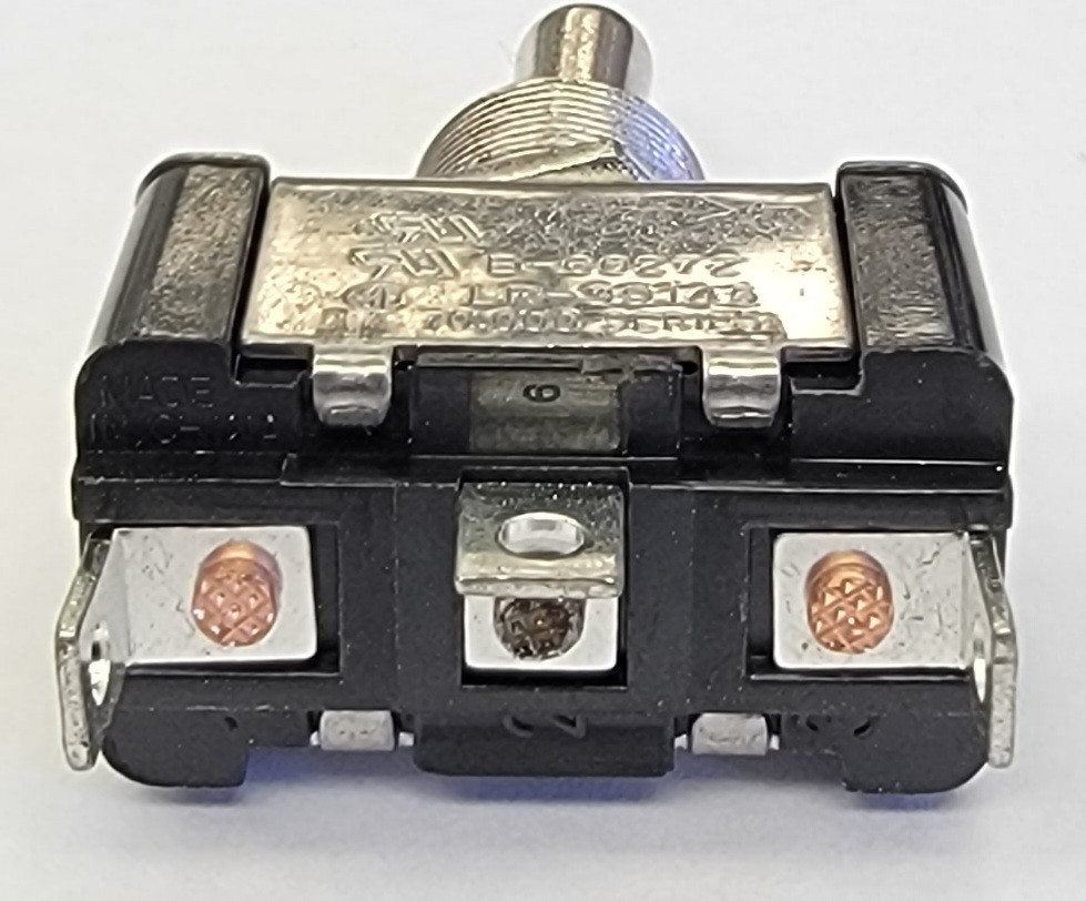 Toggle Switch Single Pole On-Off-On Solder Terminals