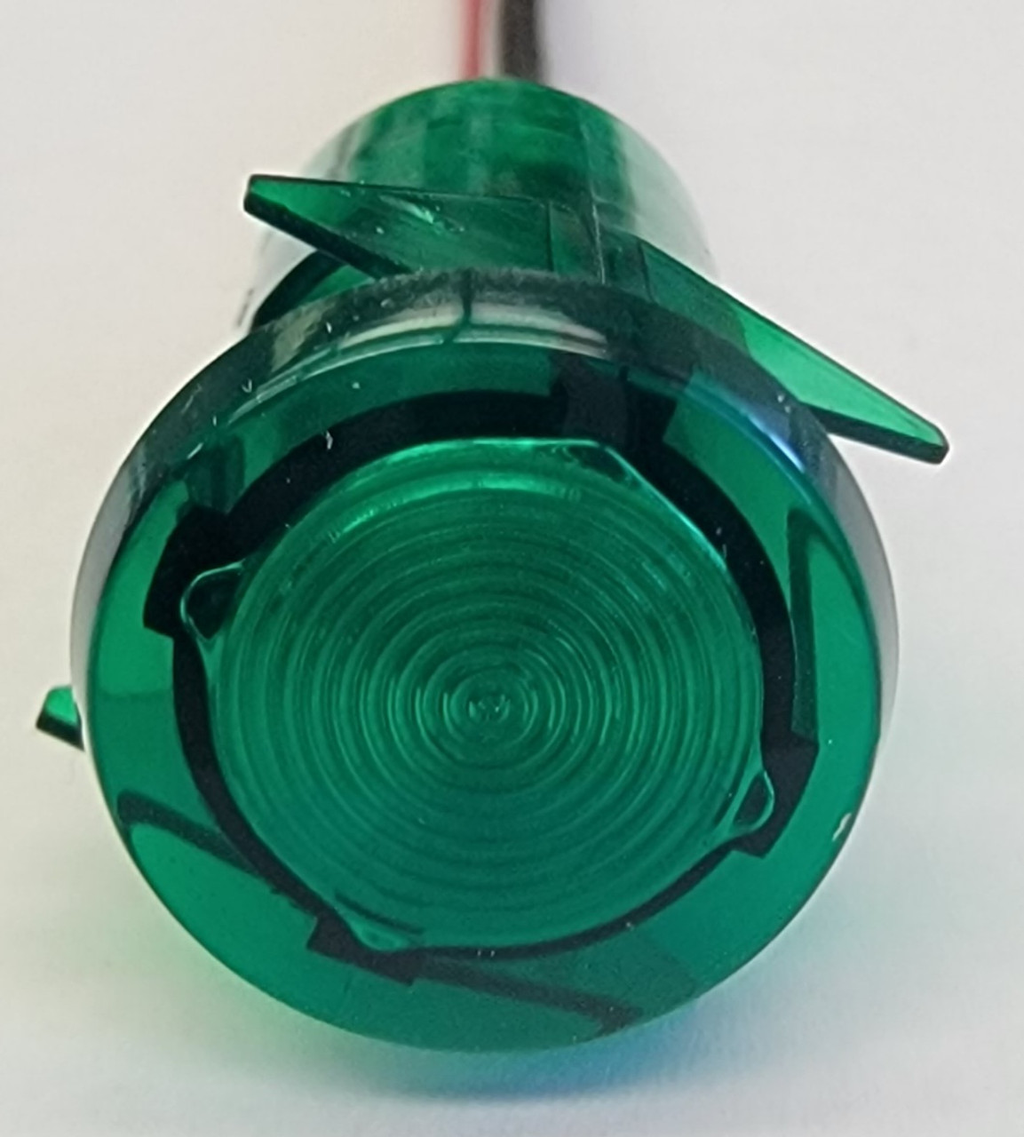 3112-1-00-57640 Solico 14 Volt Green LED Indicator Light with wings