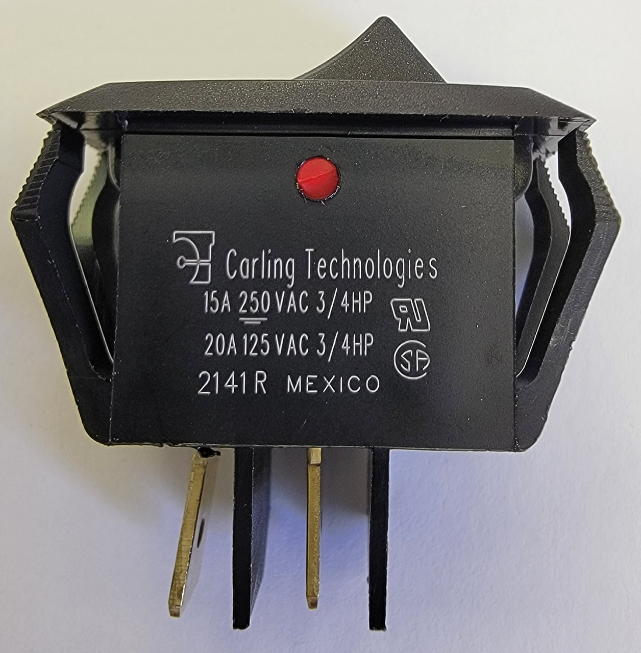 Carling Rsca201 Vb B 9 V Interruptores, Eje De Balancín, Sps | Envío Gratis