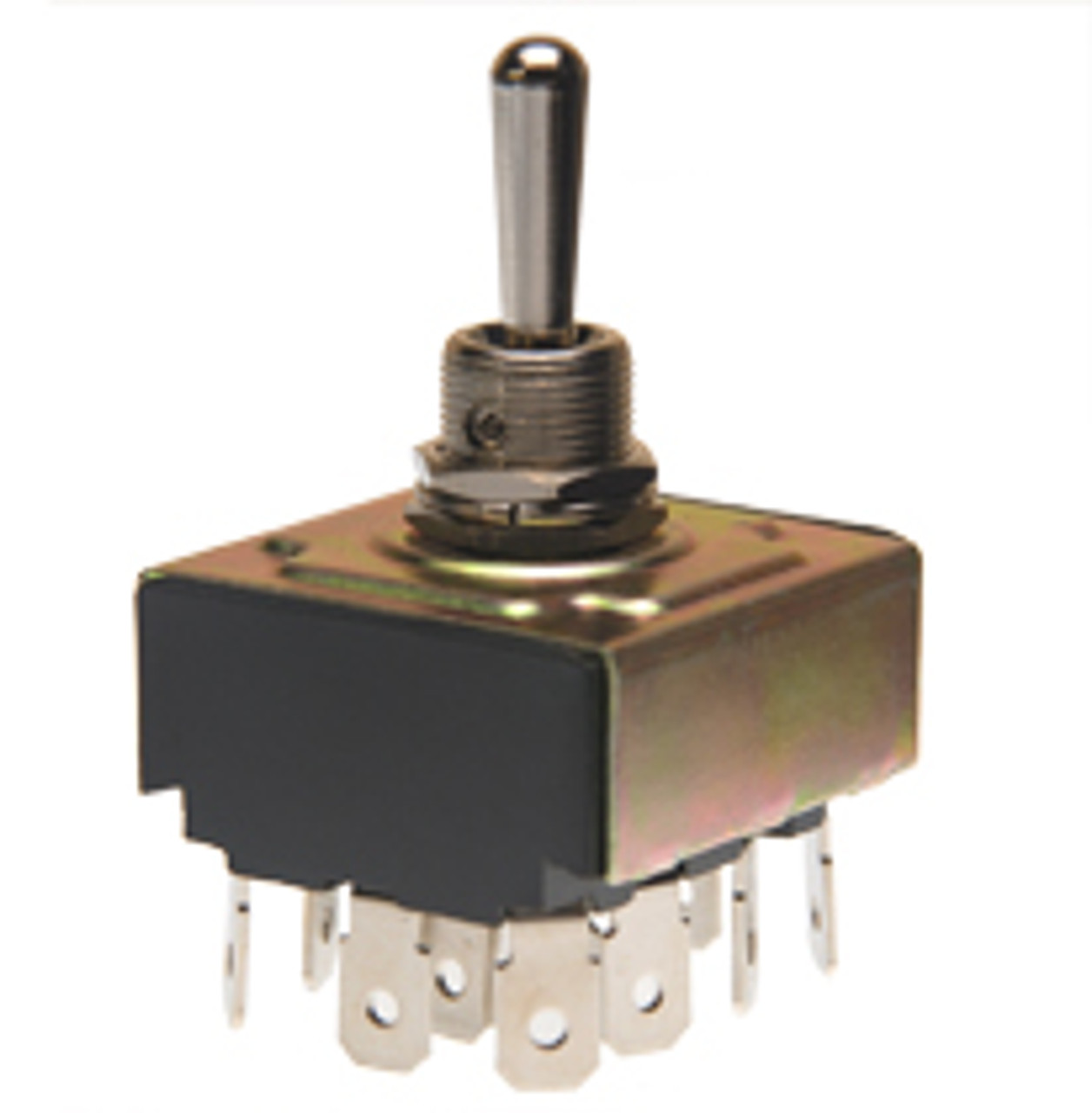 1201-Q/16 Four Pole On-Off-On Toggle Switch