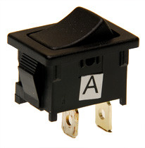 Miniature Rocker Single Pole On-Off
