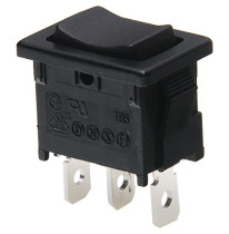 Spmr87 On Off On Single Pole Double Throw Mini Rocker Switch