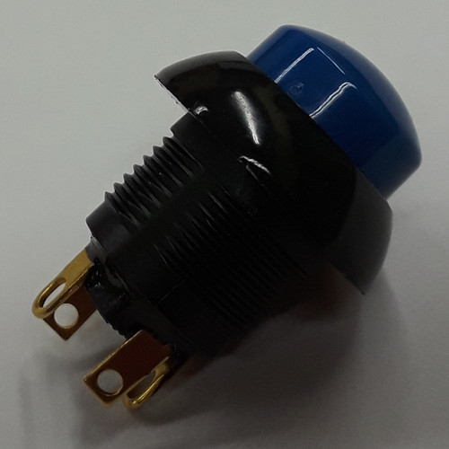 P9-213126, push button, raised blue, two circuit, otto, momentary, switch, P9, otto, 