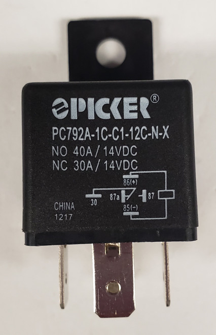 Relais PC792A-1C-C1-12S-RN-X 12V 40A 5 Broches - Modèle FLS820-012-1C