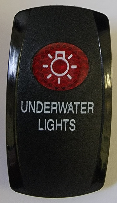 vvgpc, underwater lights switch cap, carling, v series, rocker switch cap, VVGPC00-000, underwater lights icon, marine switch cap, VVGPCAC-100/UL