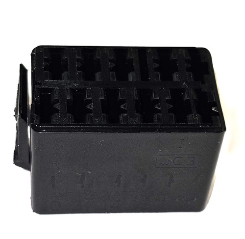 J Series Contura Rocker Switch Connector Housing, Black