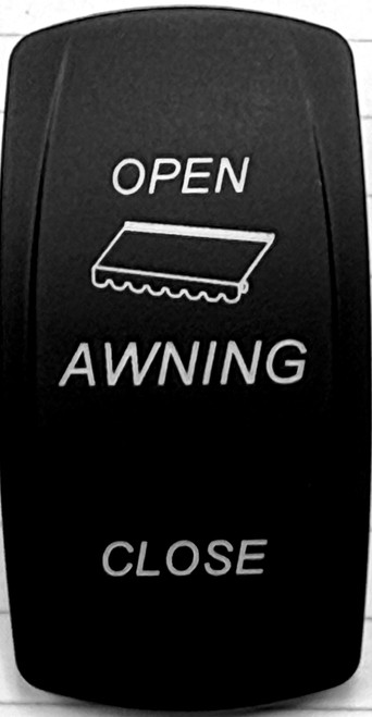 truck switch, Black Carling Laser Etched Actuator, VVPZCXX, rocker switch actuator, V series, Contura V, carling, actuator, VVPZC, awning, rv