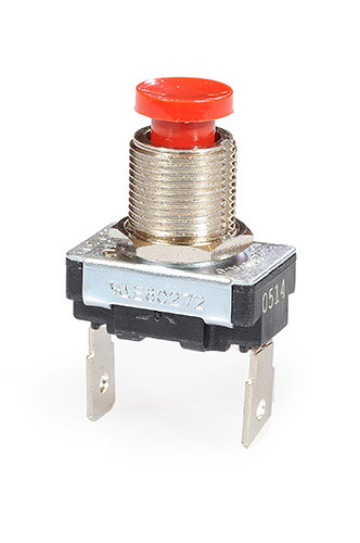 Momentary Horn Push Button switch with red button, Single ...