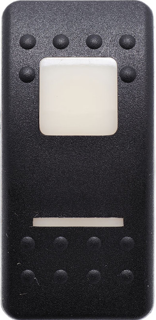 carling, v series, switch cap, actuator, contura II, VVAAB00-000, soft black, 1 white bar lens, 1 white square lens,501559