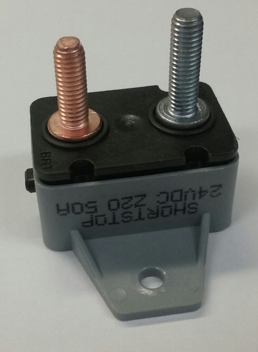BUSS SHORT STOP CIRCUIT BRKR 25A METAL IN LINE BRKET TYPE-1 12V (BP/CBC