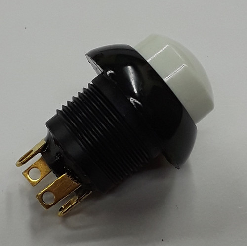 Button C129 P9-213129 Two Circuit Momentary Otto Push Button with Raised White Button