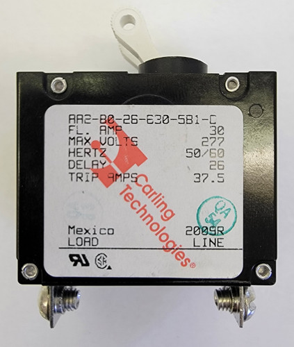 AA2-B0-26-630-5B1-C Carling A Series Double Pole Circuit