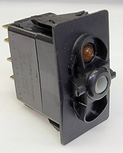 Carling 3 Position On/Off/On 5 Terminal Pin Rocker Switch, Light ~ New | Australia Carling 3 Position On/Off/On 5 Terminal Pin Rocker Switch, Light ~ New | Australia