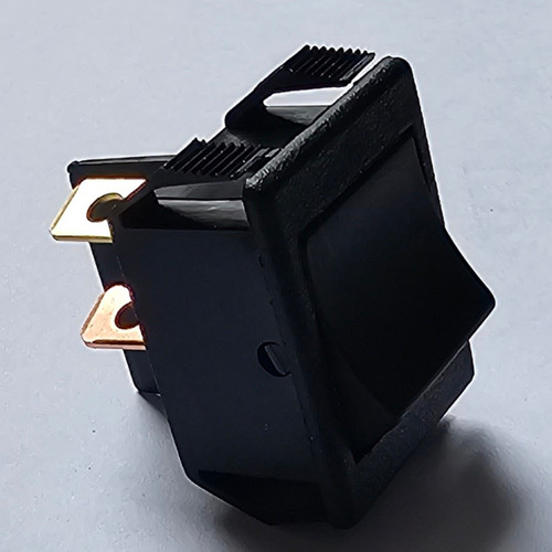 Black Square Mid Size On Off Rocker Switch,