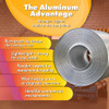 The Aluminum Advantage.  Stronger. Lighter.  Built for the long haul.