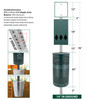 "Dual Color" Dog Park Station Bundle