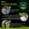 Best Practices Guide: 1. Read Label, 2. Mix Concentrate with water, 3. Treat area with water then spray Odor Eliminator to desired area.