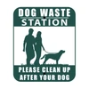 Mini Dog Waste Station (no can)
