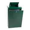 ultimate dog waste can with locking door and trash chute