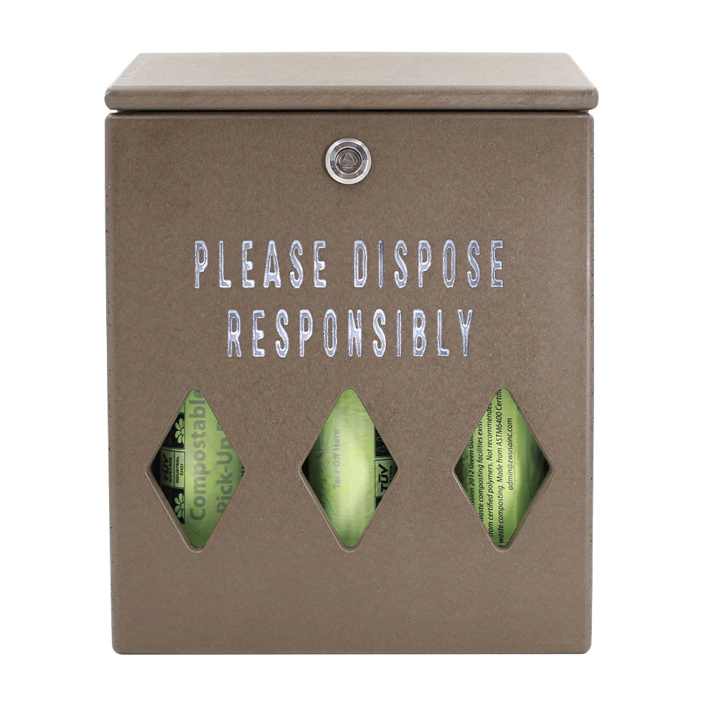 TRAIL PROVEN™ Dog Waste Station - made from recycled plastics