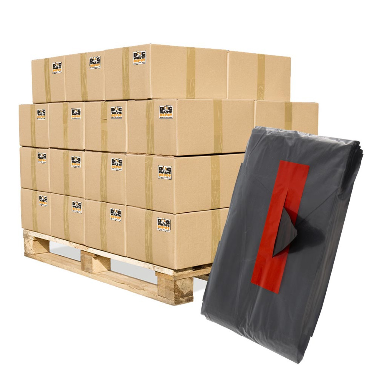 PALLET DEAL: Tissue-Style Bag -30 Cases = 126,000 Bags
