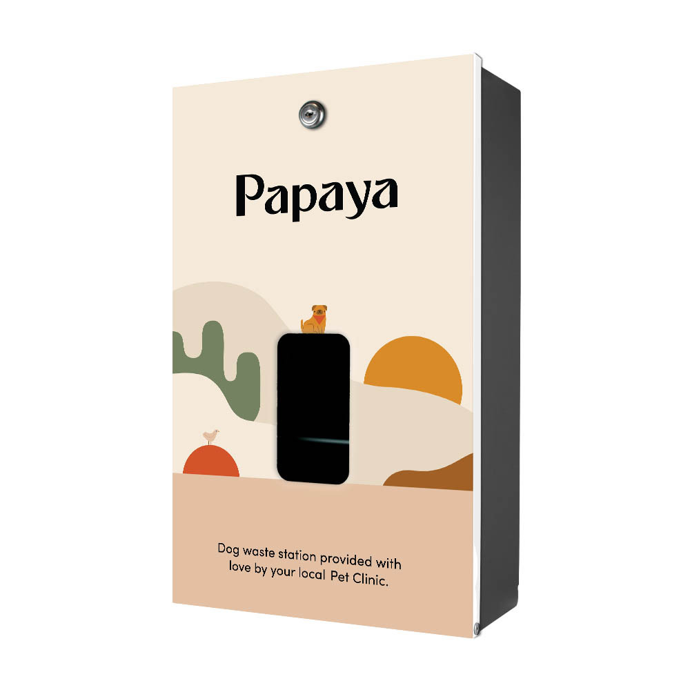 Custom Printed Dog Waste Station - You Provide Artwork