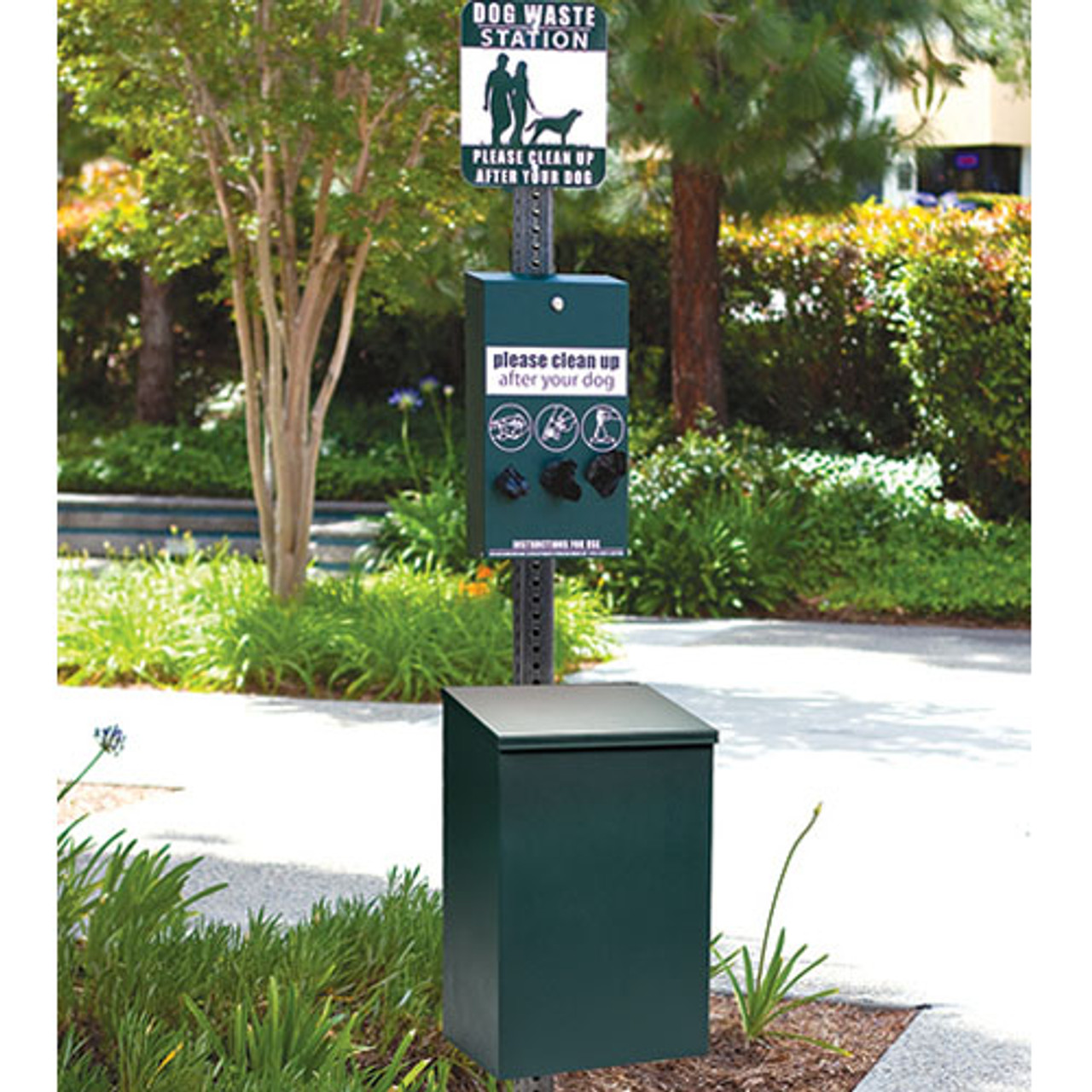 dog waste station