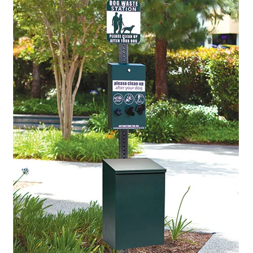 dog waste station