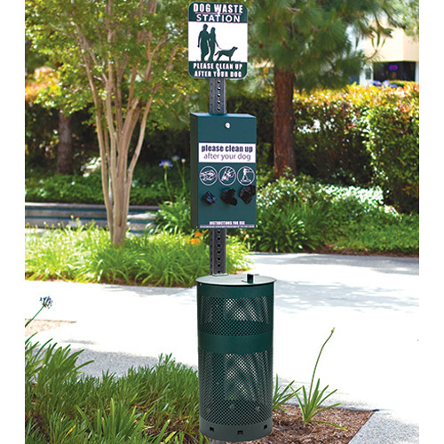 dog waste station