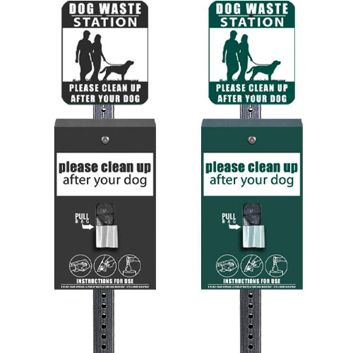 Mini Dog Waste Station (no can)