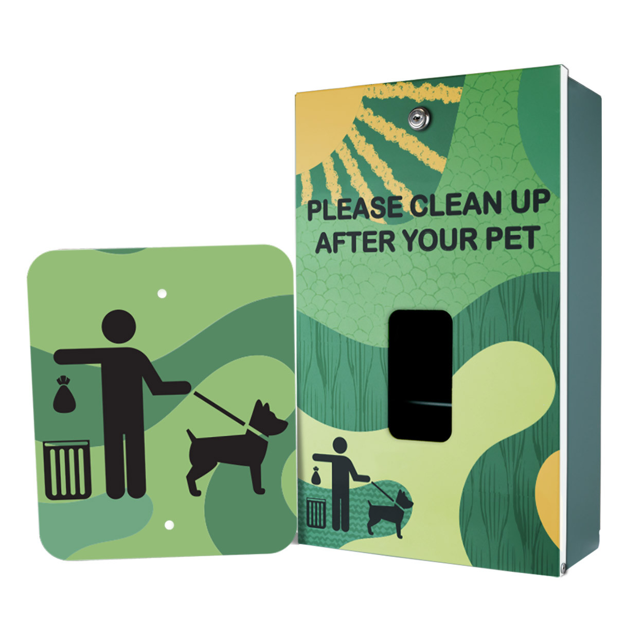 "Green Land Abstract" DISPENSE-Art™ Collection