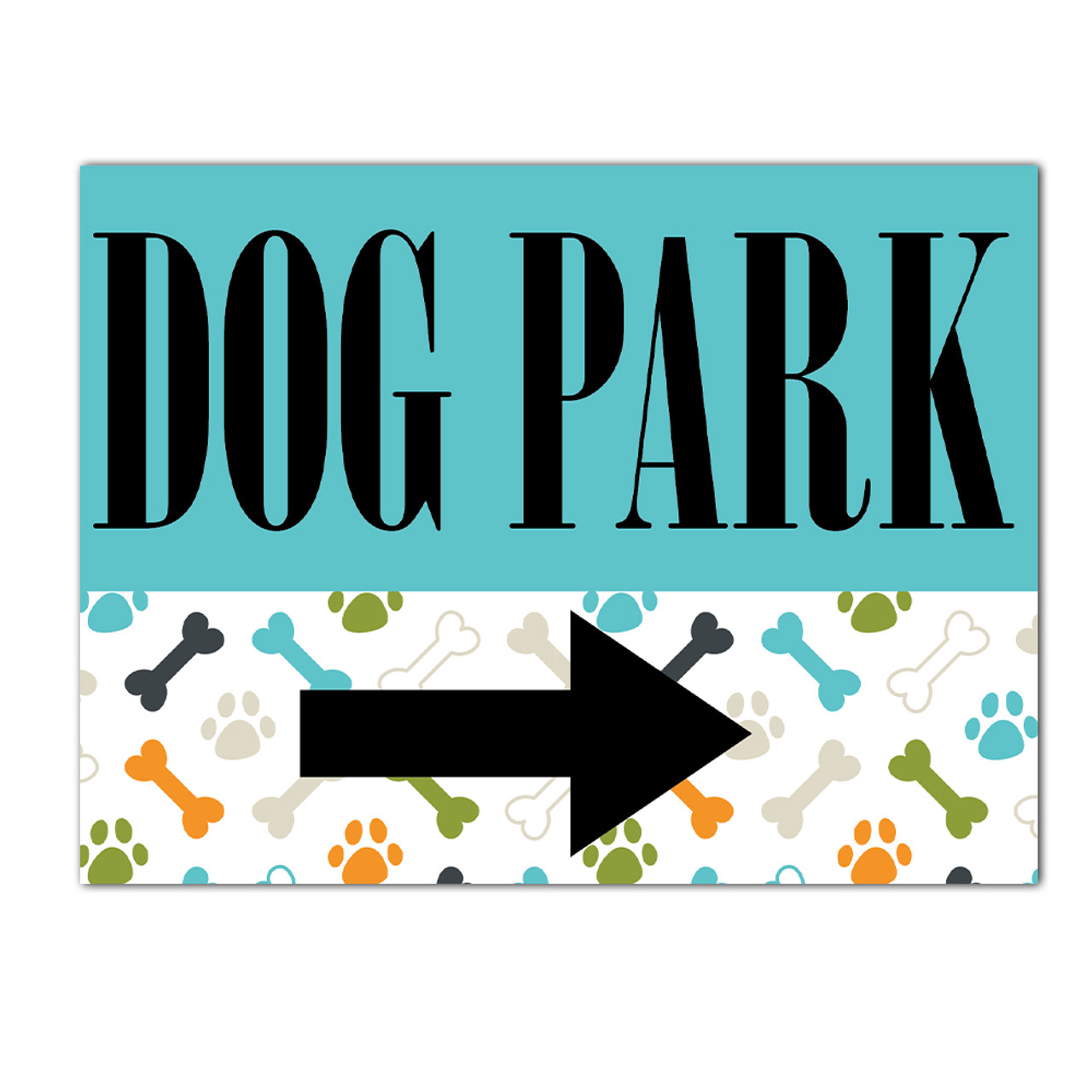 "Abstract Paw" Dog Park Station Bundle