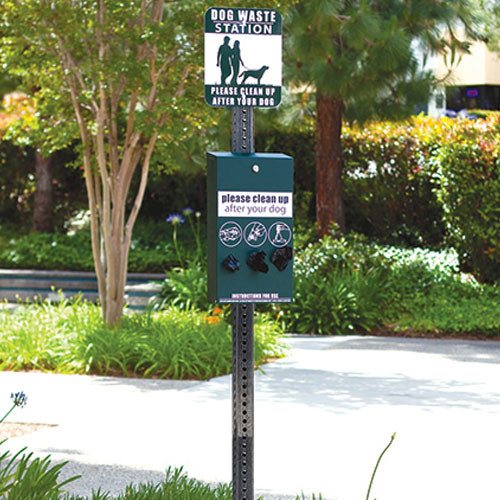 Mini Dog Waste Station (no can)