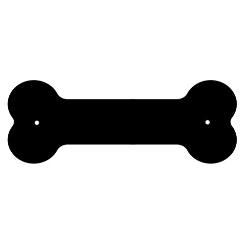 Silhouette - Dog Bone Silhouette - Dog Bone