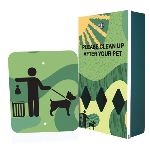 "Green Land Abstract" DISPENSE-Art™ Collection