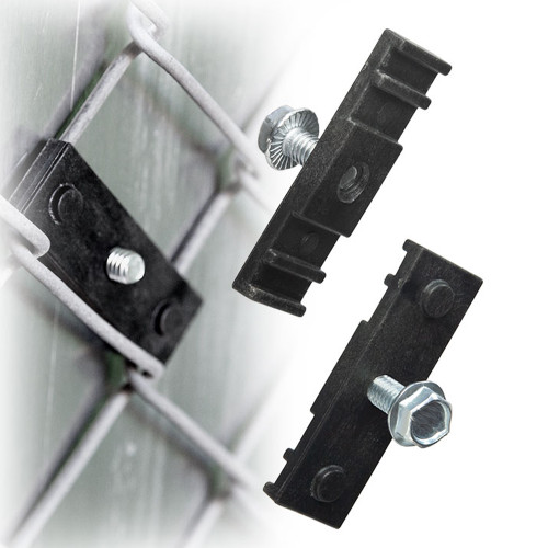 Bracket Set -Chain Link Fence Mounting- for signs & dispensers Bracket Set -Chain Link Fence Mounting- for signs & dispensers