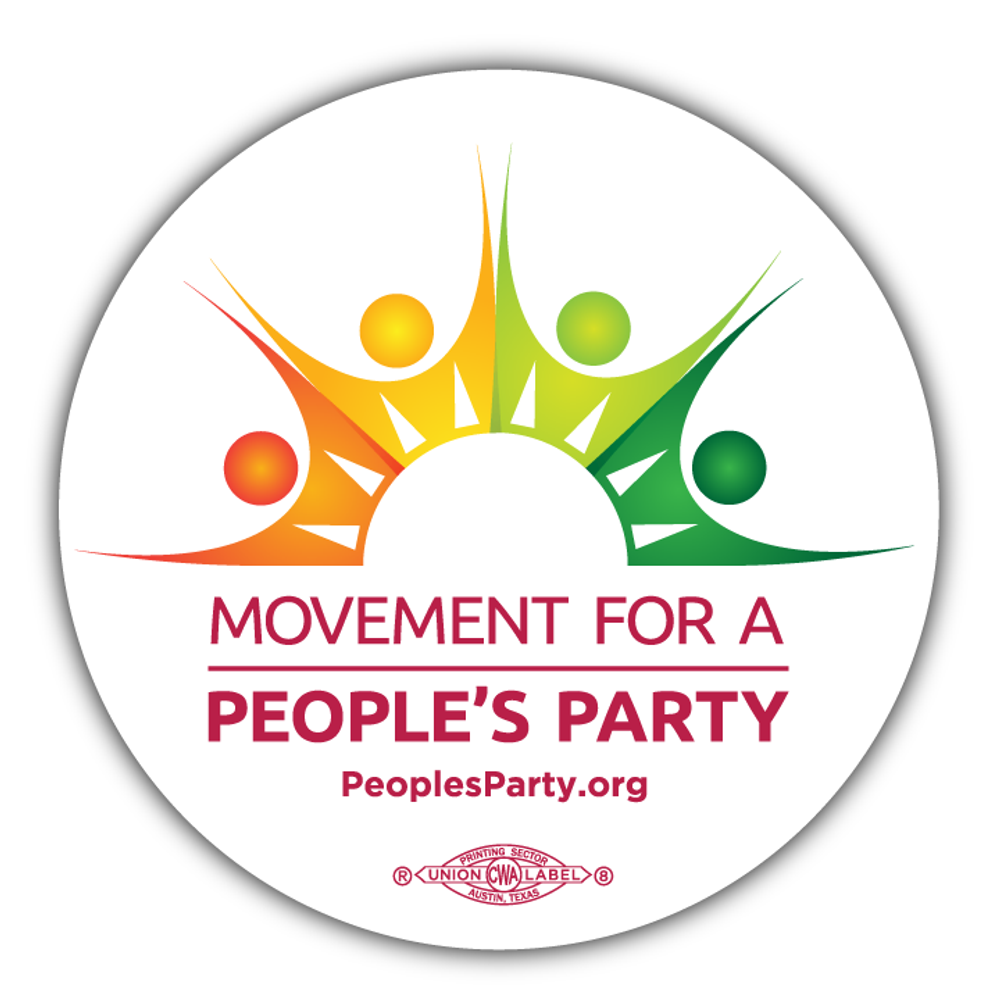 Movement For a People's Party Official Logo (500 Stickers)
