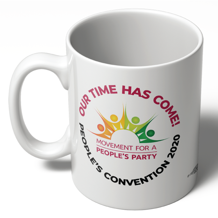 People's Convention 2020 Logo (11oz Ceramic Mug)