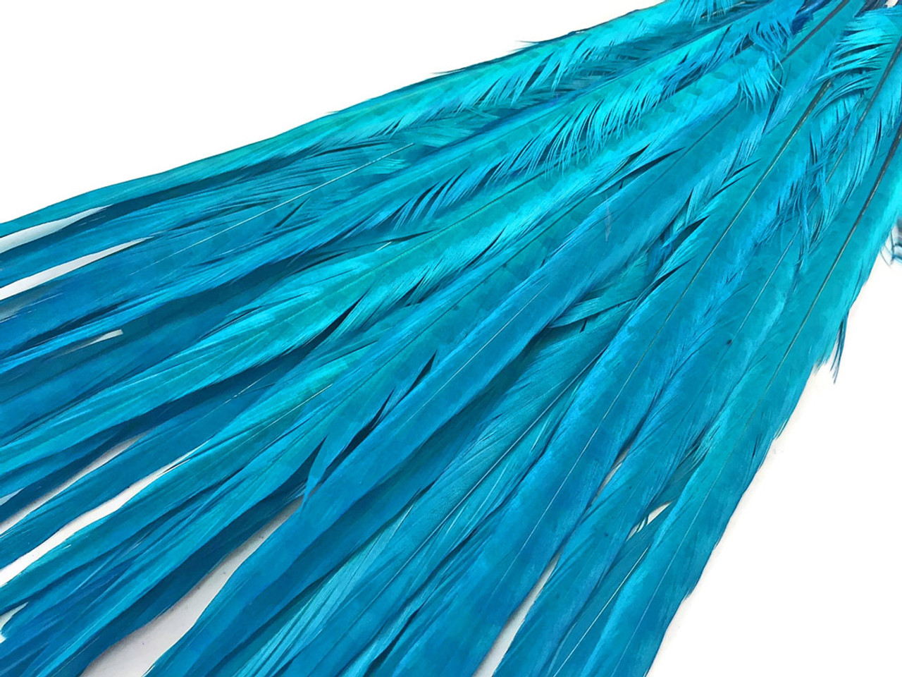 50pcs/lot!12-1430-35cm Dyed Perfect Ringneck Pheasant Tail