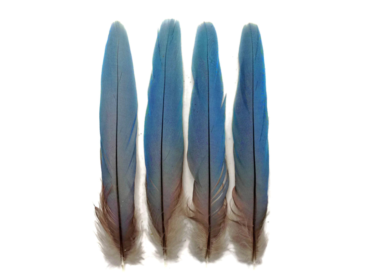 22x28cm blue feathers artificial bird spreading wings feathers