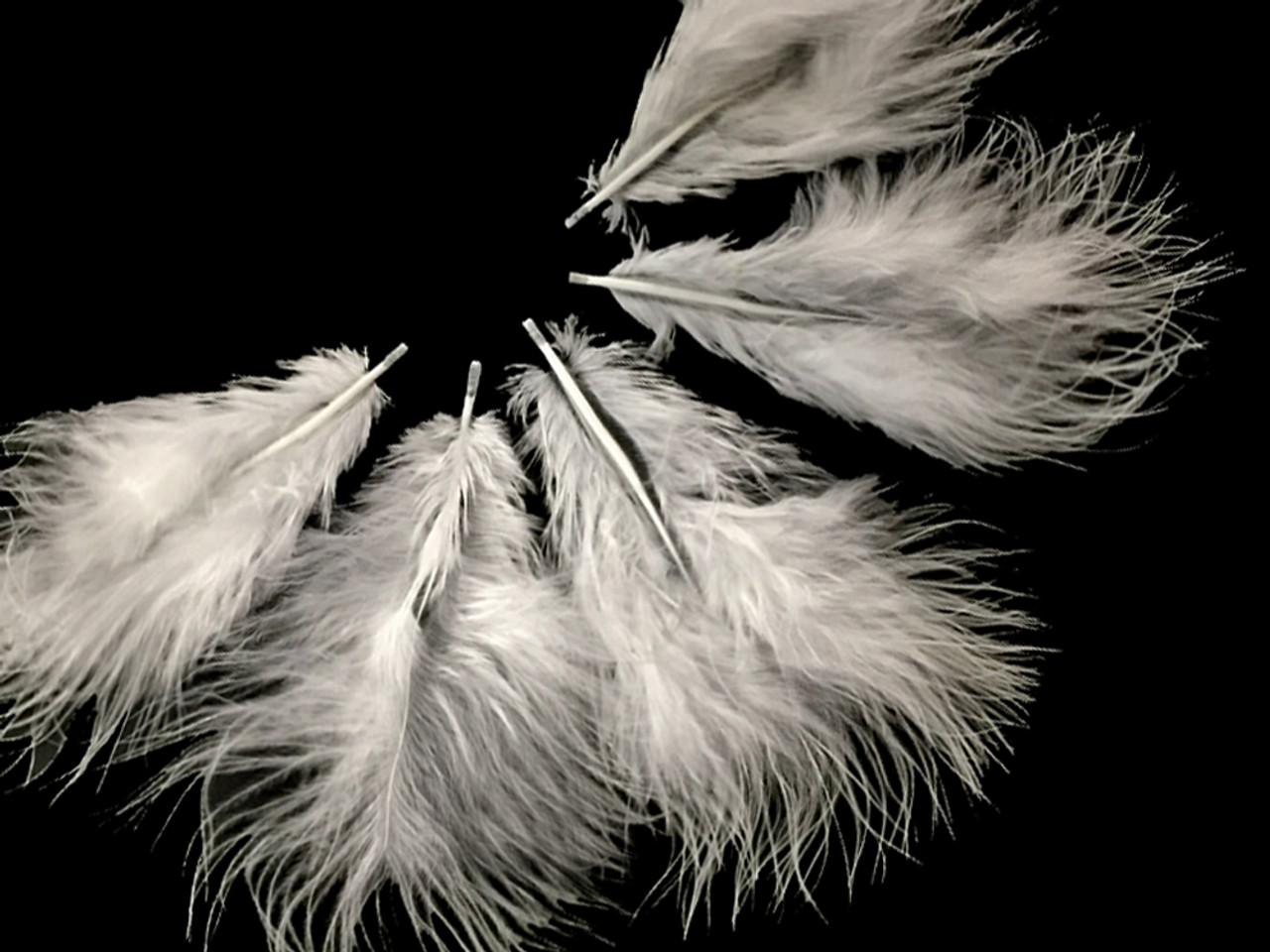 1 Pack - Lilac Turkey Marabou Short Down Fluff Loose Feathers 0.10 Oz.