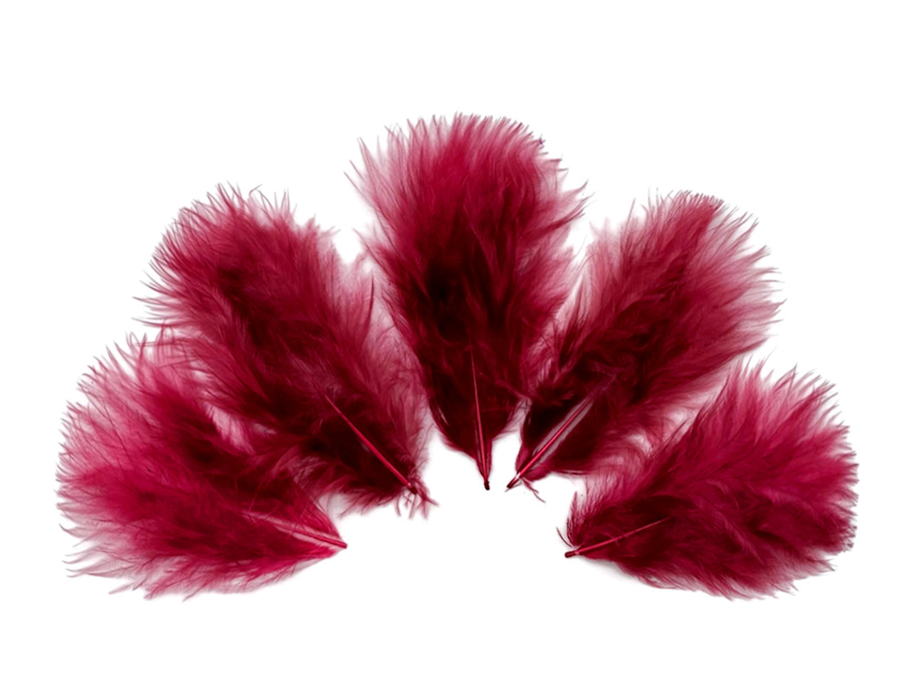 Burgundy Goose Nagoire Loose Feathers for Sale | Buy Goose Feathers Online