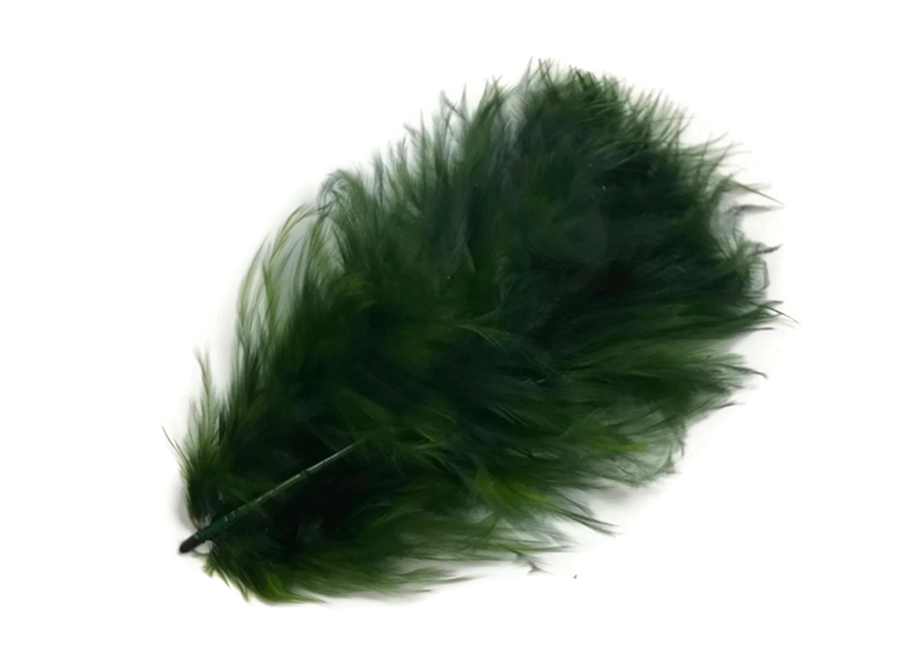 Green Turkey Plumage Feathers - Bulk lb
