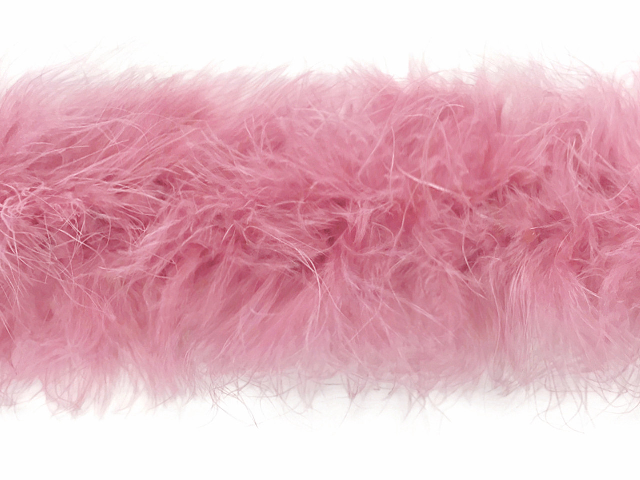 Full Marabou Feather Boa - 2 Yards - White 