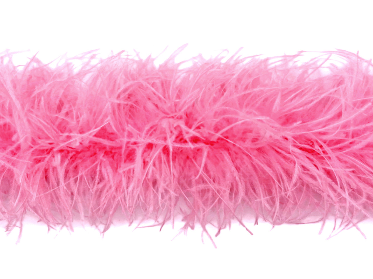 3 Ply Pink Fluffy Feather Boa - 1 Piece