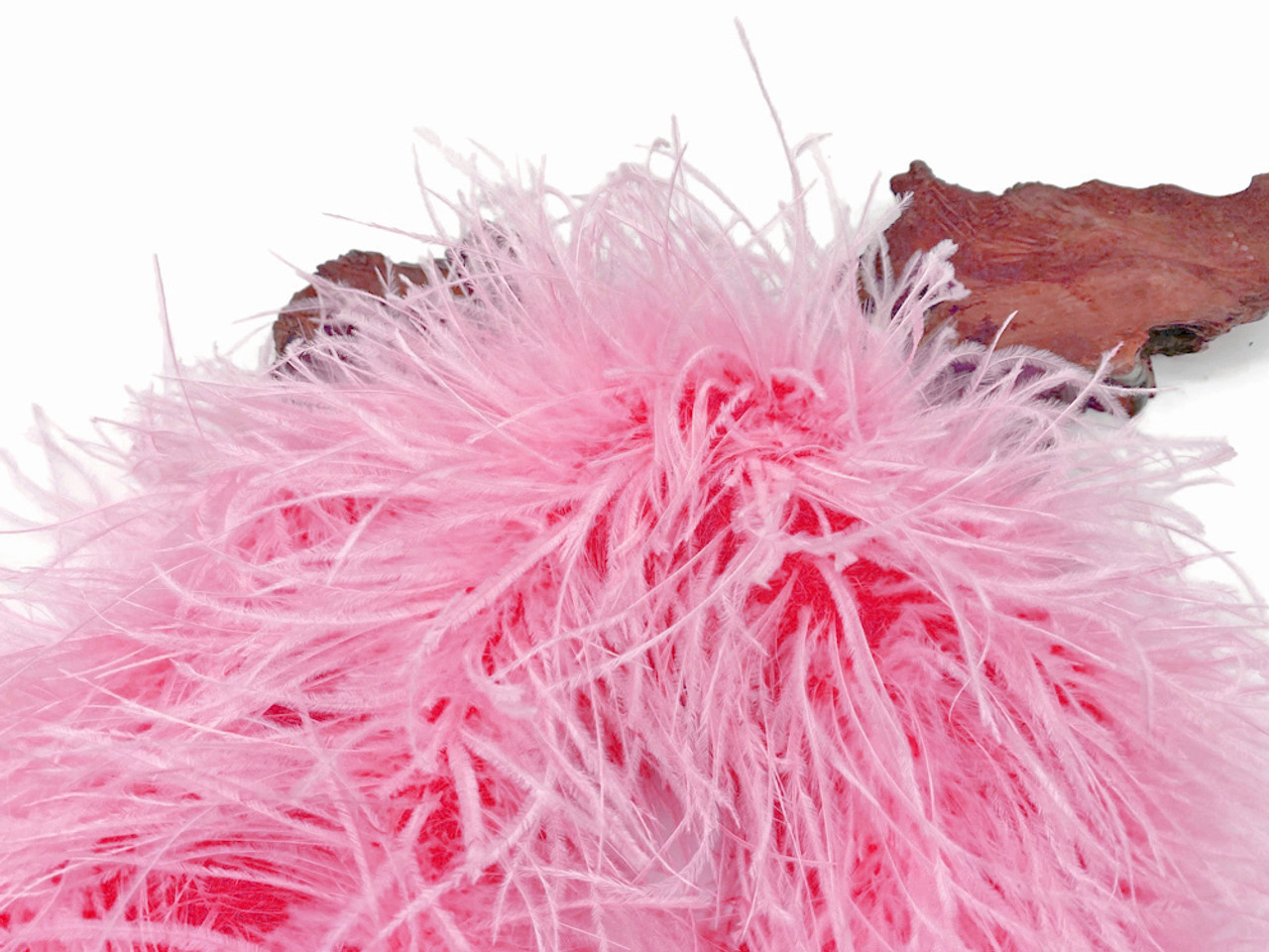 3 Ply Pink Fluffy Feather Boa - 1 Piece