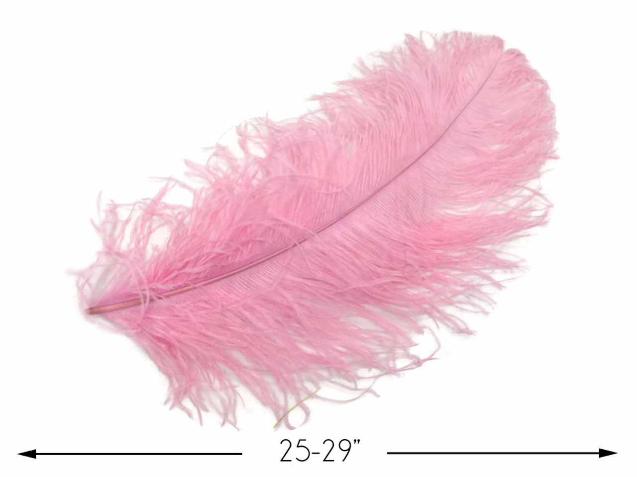 Large Pink Fluffy Feathers