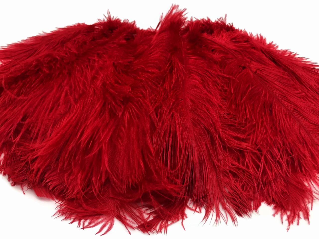 1/2 lb 14-17 Red Ostrich Feathers