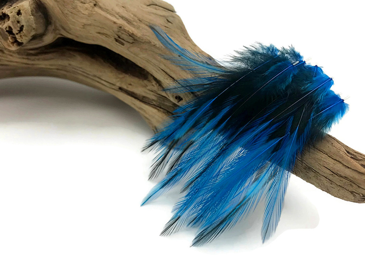 12 Colour Rooster Feathers Natural Chicken Plume Decor Ddyeing Fly